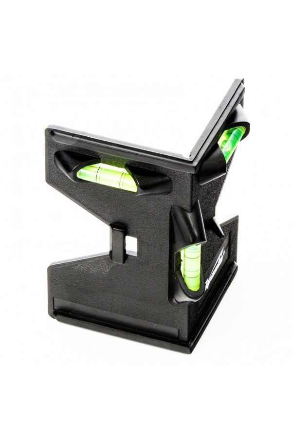 Уровень пластмассовый, 3 глазка, многофункциональный Sparta