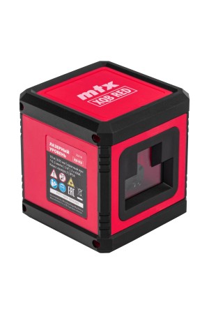 Лазерный уровень XQB RED Basic SET, 10 м, красный луч, батарейки, резьба 1/4