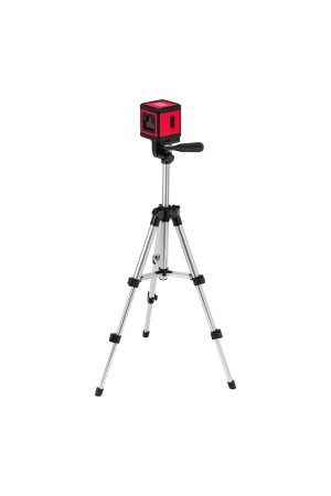 Лазерный уровень XQB RED Pro SET, 10 м, красный луч, батарейки, штатив MTX