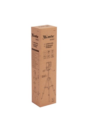 Лазерный уровень XQB GREEN Pro SET, 20 м, зеленый луч, батарейки, штатив MTX