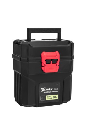 Лазерный уровень CRX-30G, 30 м, зеленый луч, батарейки, резьба 5/8