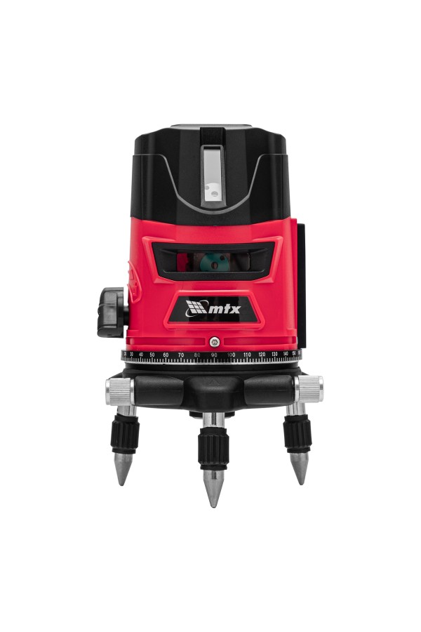 Лазерный уровень CRX-30G, 30 м, зеленый луч, батарейки, резьба 5/8
