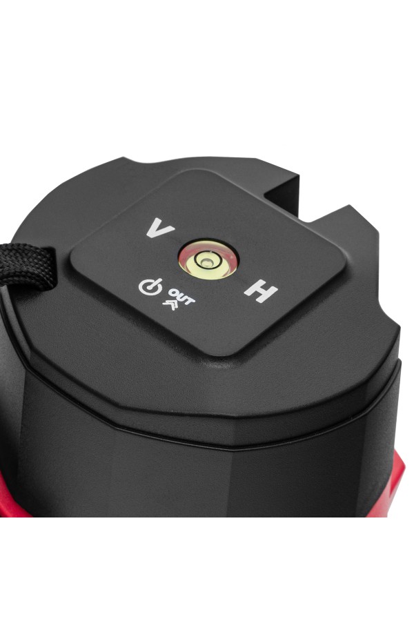 Лазерный уровень CRX-30G, 30 м, зеленый луч, батарейки, резьба 5/8