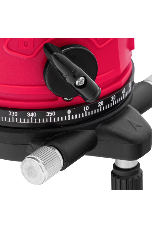 Лазерный уровень CRL-30R, 30 м, красный луч, батарейки, резьба 5/8