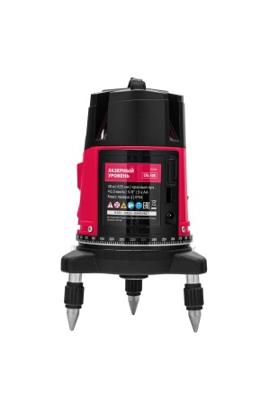 Лазерный уровень CRL-30R, 30 м, красный луч, батарейки, резьба 5/8