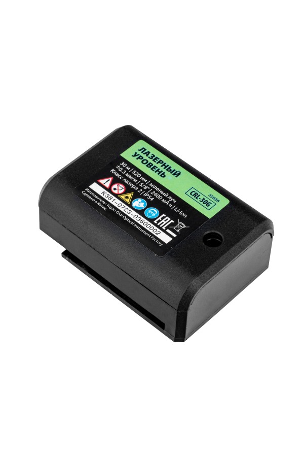 Лазерный уровень CRL-30G, 30 м, зеленый луч, акк. Li 2400 mah, резьба 5/8