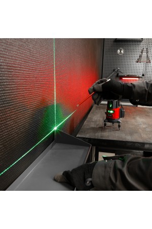 Лазерный уровень CRL-30G, 30 м, зеленый луч, акк. Li 2400 mah, резьба 5/8