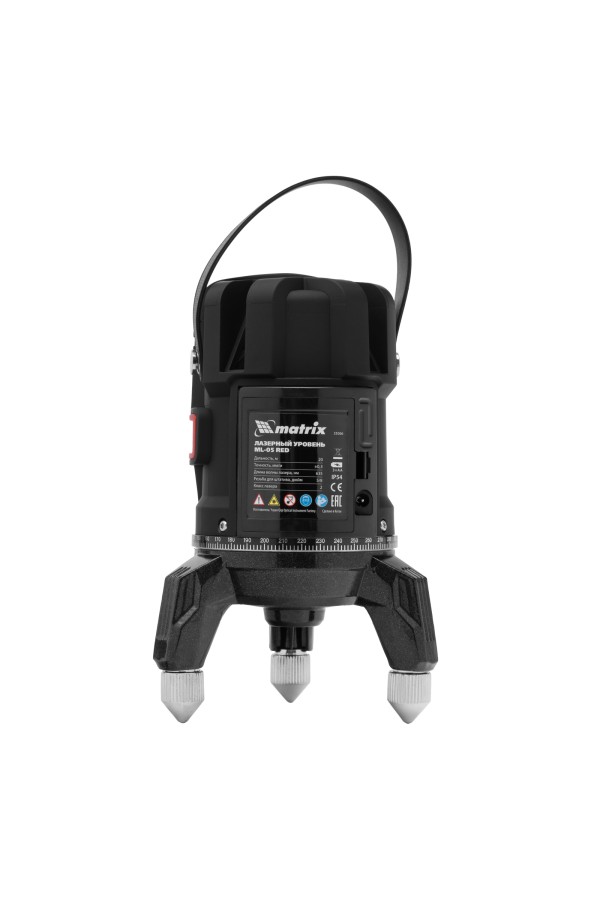 Лазерный уровень ML 05 Red, 20 м, 635 нм, резьба 5/8