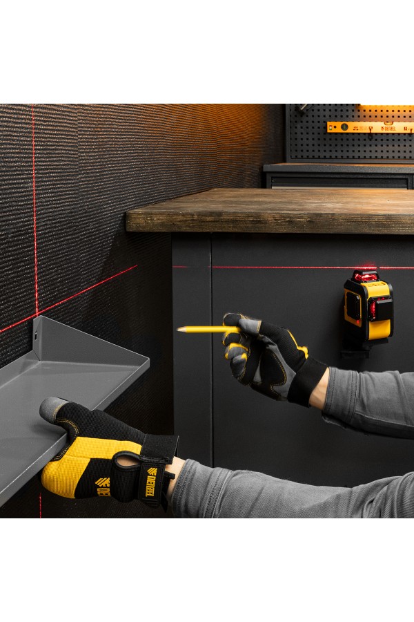 Лазерный уровень мультипризменный LX 360-2 Red, 30 м, 635 нм, аккумулятор Li 2800 мАч, резьба 5/8