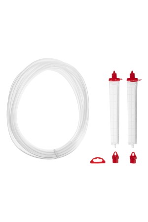 Гидроуровень,удлиненная колба, рельефная градуировка, 7м Matrix