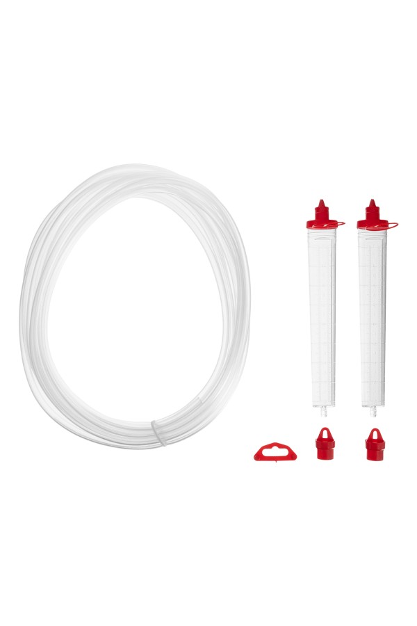 Гидроуровень,удлиненная колба, рельефная градуировка, 7м Matrix