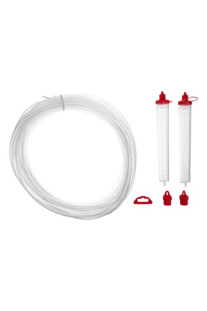 Гидроуровень,удлиненная колба, рельефная градуировка, 10м Matrix