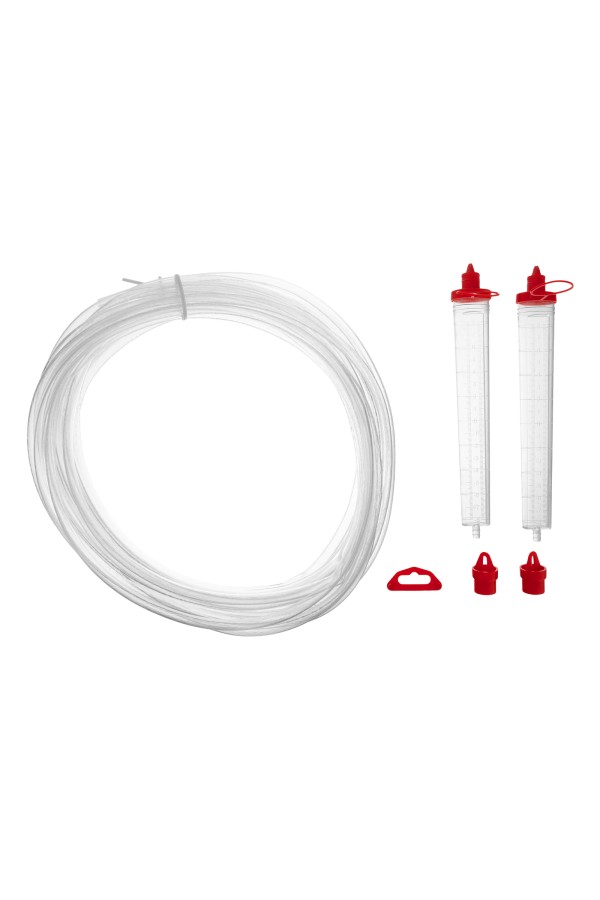 Гидроуровень,удлиненная колба, рельефная градуировка, 10м Matrix