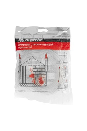 Гидроуровень,удлиненная колба, рельефная градуировка, 20м Matrix