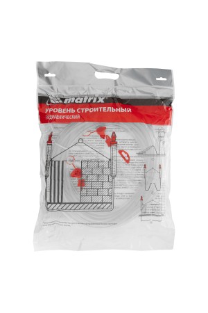 Гидроуровень,удлиненная колба, рельефная градуировка, 25м Matrix