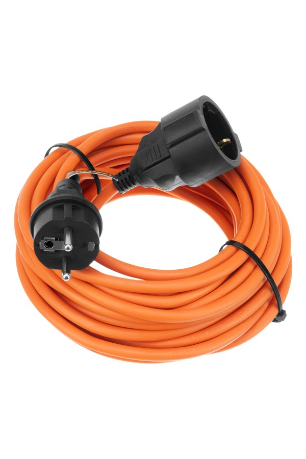 Удлинитель-шнур силовой Garden Series, б/з, ПВС, 10м, 1 розетка, 2 x 1 мм, Denzel