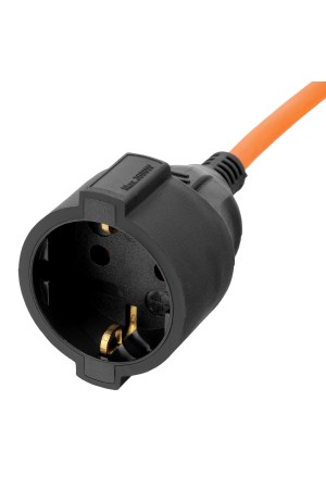 Удлинитель-шнур силовой Garden Series, б/з, ПВС, 10м, 1 розетка, 2 x 1 мм, 3 м Denzel