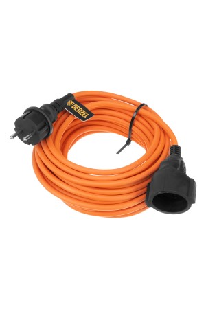 Удлинитель-шнур силовой Garden Series, б/з, ПВС, 10м, 1 розетка, 2 x 1,5 мм, 3 м Denzel