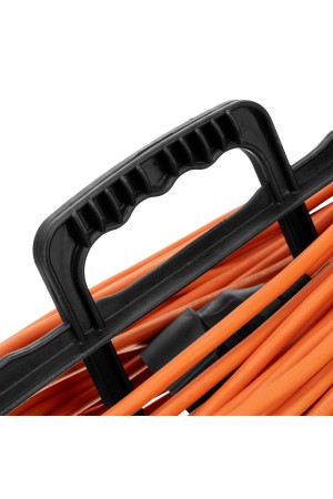 Удлинитель-шнур силовой Garden Series, б/з, ПВС, 20м, 1 розетка, 2 x 1,5 мм, 3 м Denzel