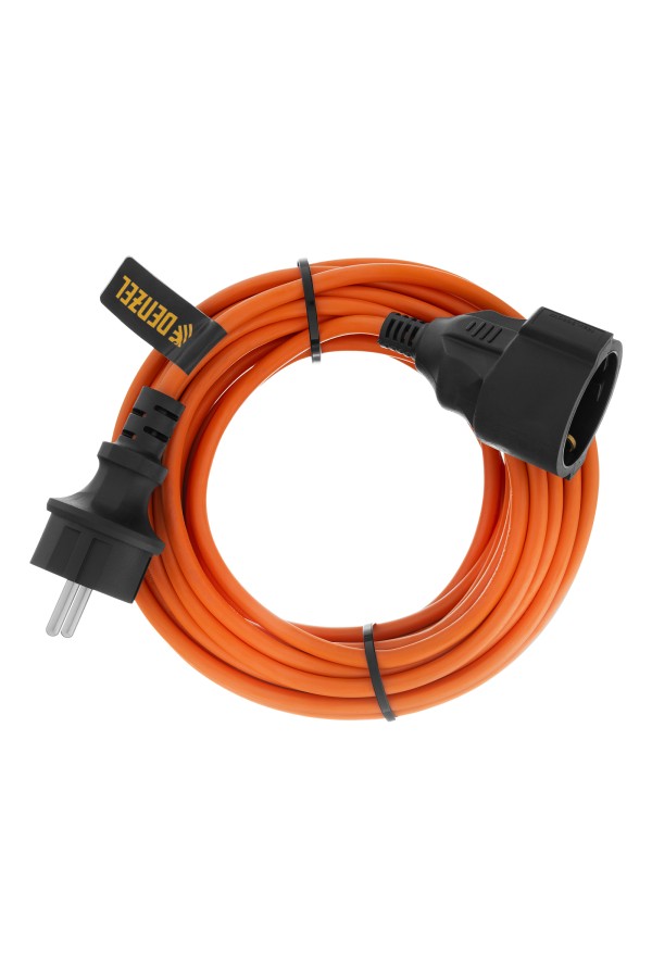 Удлинитель-шнур силовой Garden Series, ПВС, 10м, 1 розетка, 3 x 1 мм, Denzel