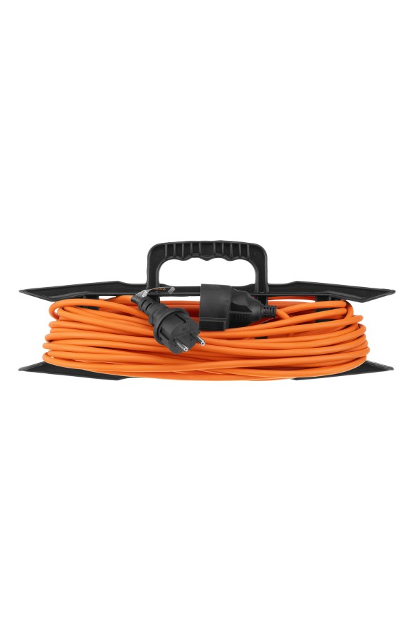 Удлинитель-шнур силовой Garden Series, ПВС, 20м, 1 розетка 3 x 1,5 мм, Denzel