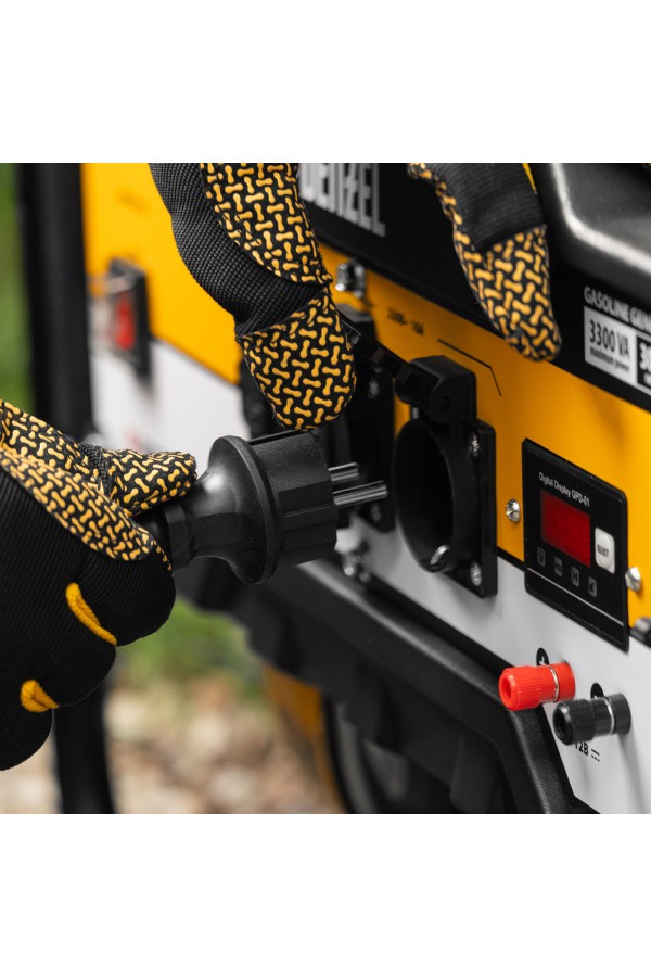 Удлинитель-шнур силовой Garden Series, ПВС, 20м, 1 розетка 3 x 1,5 мм, Denzel