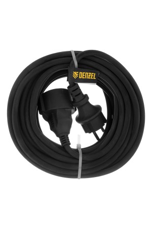 Удлинитель-шнур силовой Top Series, КГТТ, 10м, 1 розетка, 3 x 1,5 мм, 3 м Denzel