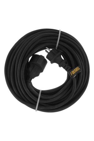Удлинитель-шнур силовой Top Series, КГТТ, 20м, 1 розетка, 3 x 1,5 мм, 3 м Denzel