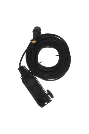 Удлинитель-шнур силовой Top Series, КГТТ, 20м, 3 розетки, 3 x 1,5 мм, 3 м Denzel