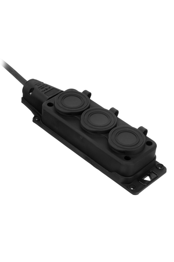 Удлинитель-шнур силовой Top Series, КГТТ, 20м, 3 розетки, 3 x 2,5 мм Denzel