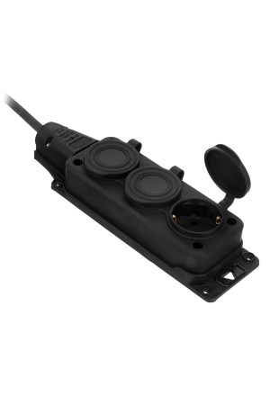 Удлинитель-шнур силовой Top Series, КГТТ, 20м, 3 розетки, 3 x 2,5 мм, 3 м Denzel