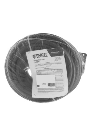 Удлинитель-шнур силовой Top Series, КГТТ, 20м, 3 розетки, 3 x 2,5 мм, 3 м Denzel