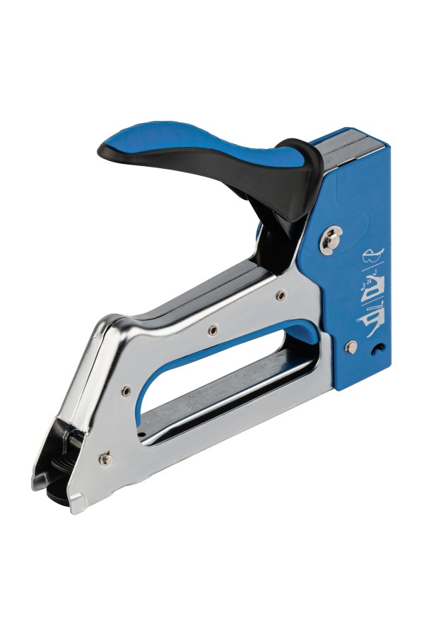 Степлер металлический, двухкомпонентная рукоятка, тип скобы: 53, 6-10 мм Барс