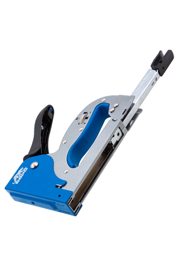 Степлер металлический, регулировка удара, двухкомпонентная рукоятка, тип скобы: 53, 4-14 мм Барс