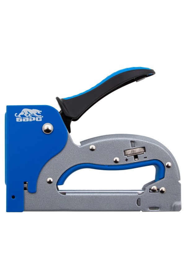 Степлер металлический, регулировка удара, двухкомпонентная рукоятка, тип скобы: 53, 4-14 мм Барс