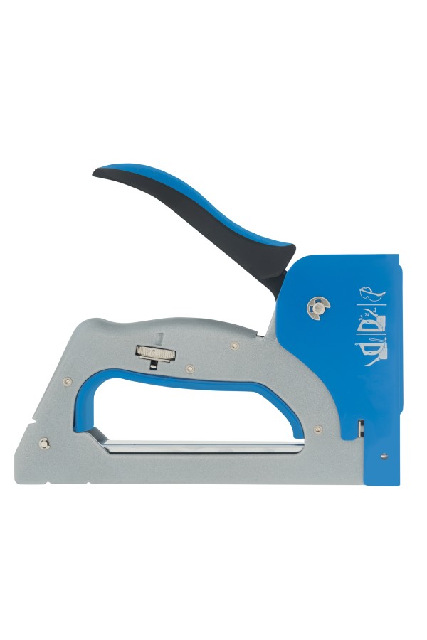 Степлер металлический, 3 в 1, регулятор удара, двухкомпонентная рукоятка, тип скобы: 53, 300, 500, 6-14 мм Барс