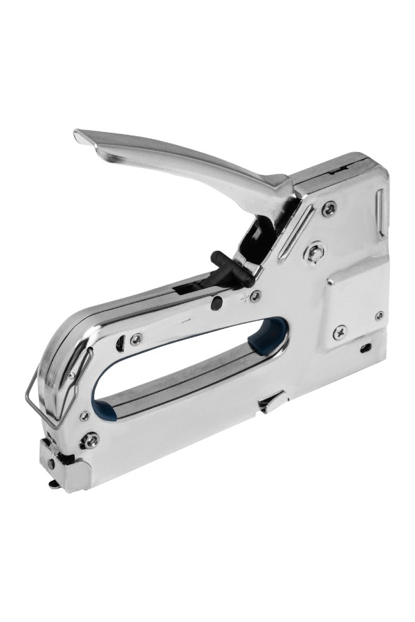 Степлер мебельный, металлический, регулируемый, тип скобы: 53, 4-14 мм Сибртех