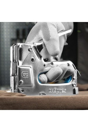 Степлер мебельный, металлический, регулируемый, тип скобы: 53, 4-14 мм Сибртех