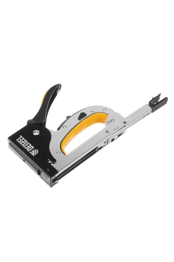 Степлер мебельный, стальной корпус, быстрая загрузка, регул. силы удара, тип 53, 4-14 мм Denzel