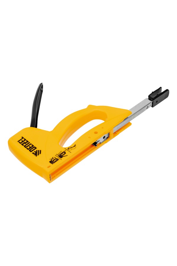 Степлер пластиковый, скобы в комплекте, тип 53, 6-10 мм Denzel