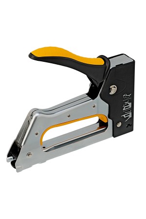 Степлер металлический, скобы в комплекте, 2К рукоятка, тип 53, 6-10 мм Denzel