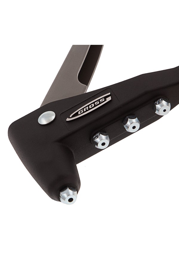 Заклепочник литой, заклепки 2.4-4.8 мм Gross