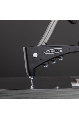 Заклепочник литой, усиленный, заклепки 2.4-4.8 мм Gross