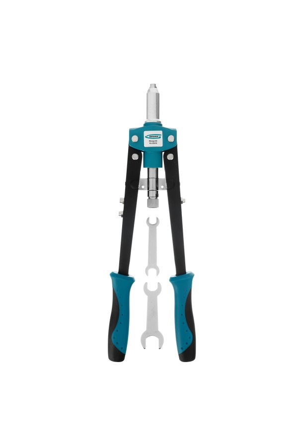 Заклепочник двуручный 420 мм, двухкомпонентные рукоятки, для заклепок 2.4-3.2-4.0-4.8 Gross