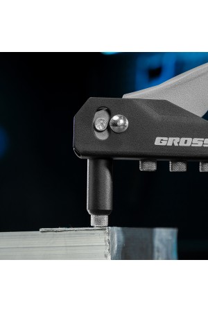 Заклепочник ручной, 260 мм, заклепки 2,4-3,2-4,0-4,8 мм Gross