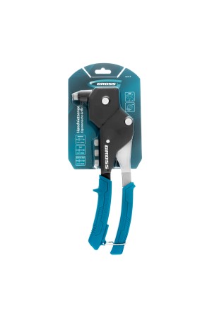 Заклепочник ручной, 290 мм, поворотный, 0-360, заклепки 2,4-3,2-4,0-4,8 мм Gross