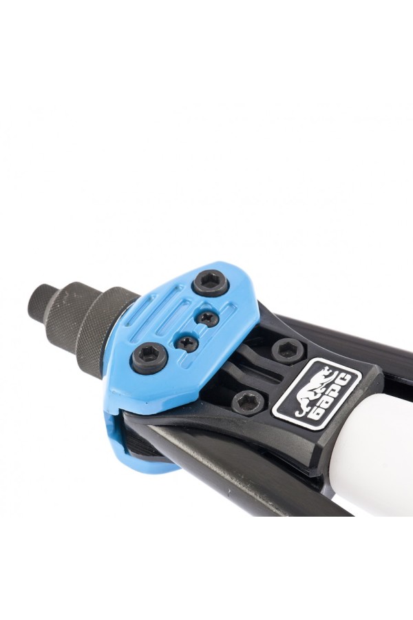 Заклепочник двуручный 310 мм, алюминий 2.4-6, 4 мм, сталь 2.4-4.8 мм Барс