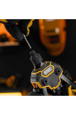 Заклепочник двуручный, заклепки 2,4-3,2-4,0-4,8-6,4 мм Denzel