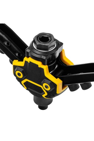 Заклепочник двуручный, заклепки 2,4-3,2-4,0-4,8-6,4 мм Denzel