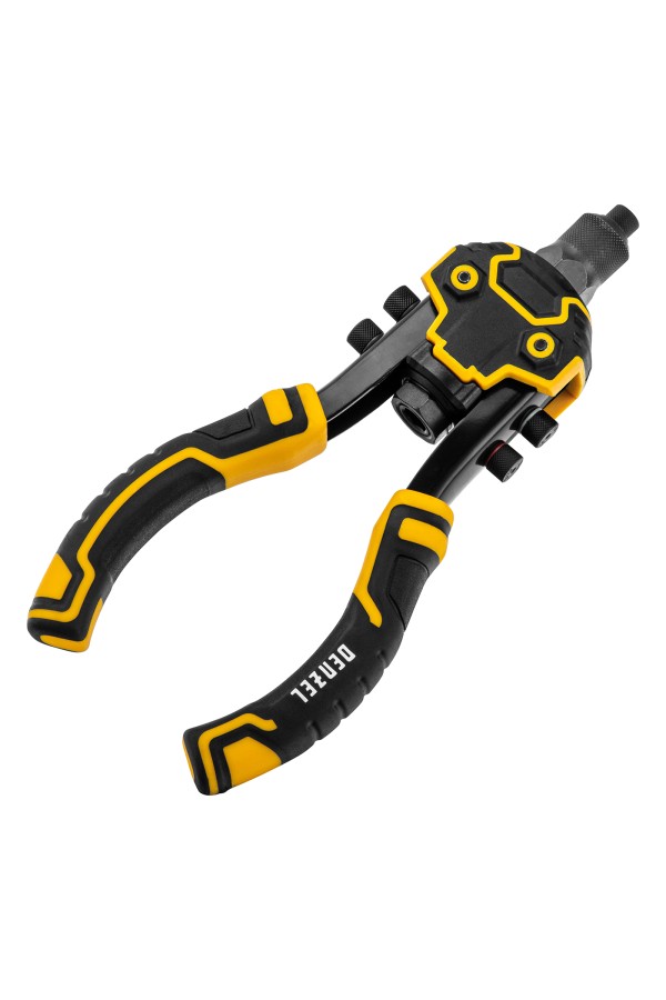 Заклепочник двуручный, заклепки 2,4-3,2-4,0-4,8-6,4 мм Denzel